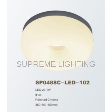 LED indoor ceiling lamp with Opple glass
