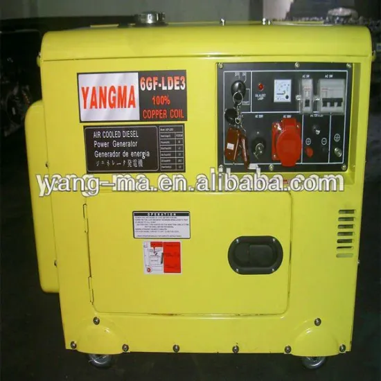3GF-LDE Model home used air cooled engine power silent portable 3KW diesel generator