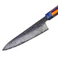 Damasco aço japonês chef santoku faca