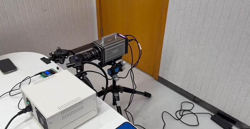 Real-world testing proves performance! Huachen Heyi high-speed cameras empower precise dynamic industrial inspection.