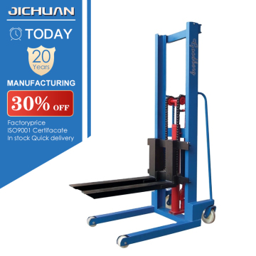 Hot Sale Manual Lifting Hand Hydraulic Pallet Stacker (1ton/1.5ton/2ton/3ton) - Manual Forklift