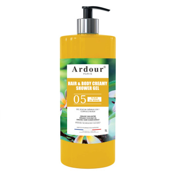 Organic Body Hair Care: Shampoo and Shower Gel Combo