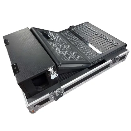 XS-MIDM32RDHW Midas M32R Mixer ATA Case with Wheels +Picks- flight case supplier