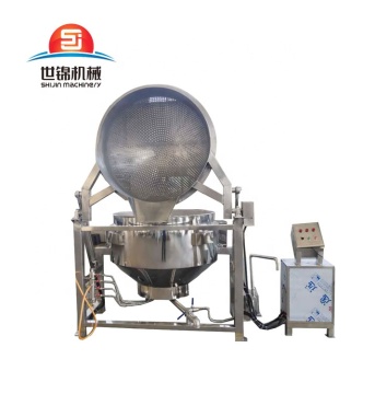 Auto Food Cooking Machine for Vegetable and Fruit Blanching