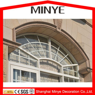 HEAT BREAK ALUMINUM GRILL DESIGN CASEMENT WINDOWS WITH CUSTOMIZED DESIGN