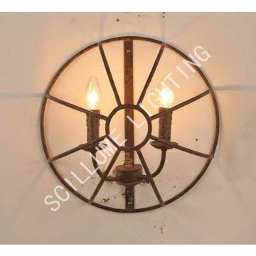 Vintage lighting fixtures 2 lights Foucault\'s ORB scones TSY