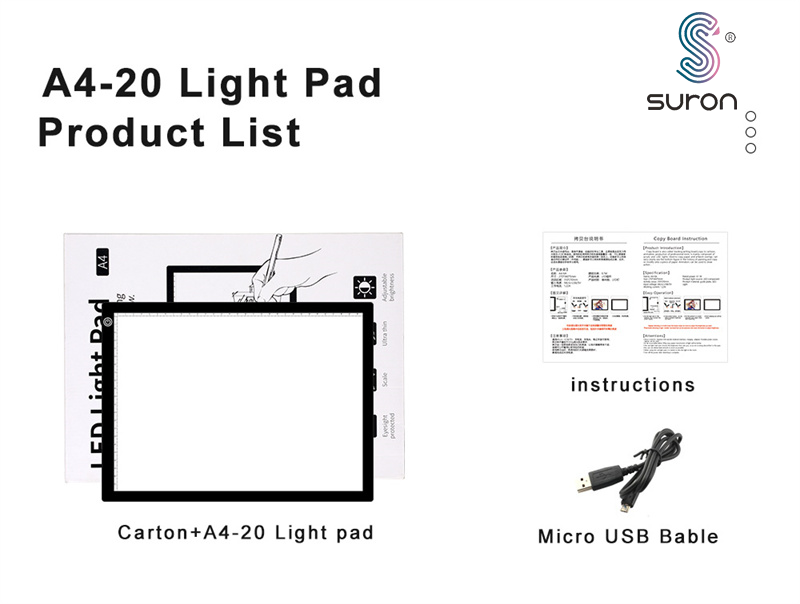 سورون A4 LED ART BOARD PAD