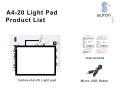 Suron A4 LED Art Board Light Pad