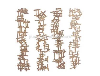 abstract modern metal wall sculpture arts and crafts home decorations
