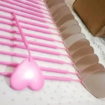 Custom Heart Shape Eyelash Mirrors for Private Label