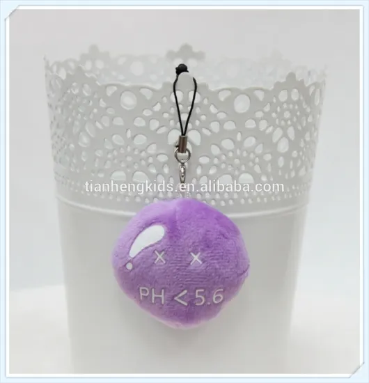 Decorative toys friend gifts Mobile Phone Screen Cleaner Key Chain- Acid Rain