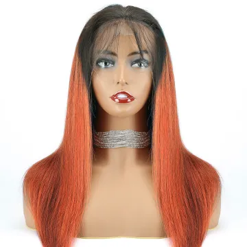 Cheap 13x4 13x6 Super Thin HD Lace Front Wig Ombre 1B 350 Virgin Cuticle Aligned Human Hair HD Lace Frontal Wig for Black Women