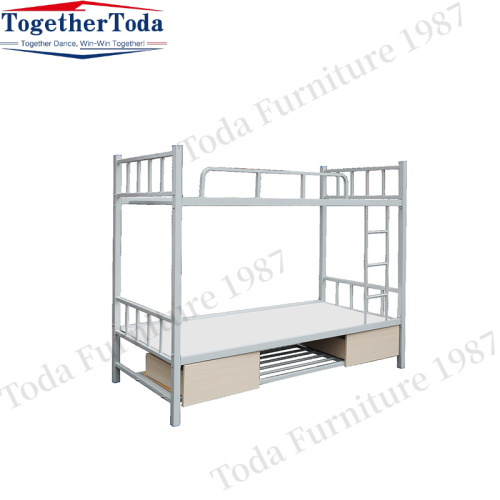 New Design Metal Home Furniture for Bedroom Hot Sale Stainless Steel Apartment Beds Manufactory