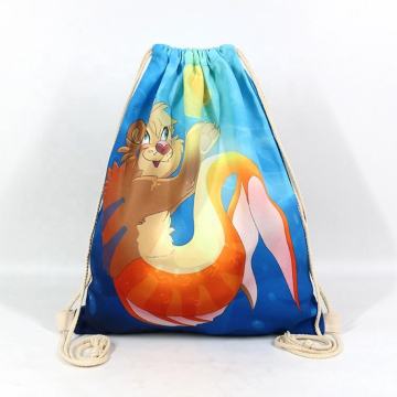 Certified High Quality Mini Canvas Drawstring Gift Tote Bags