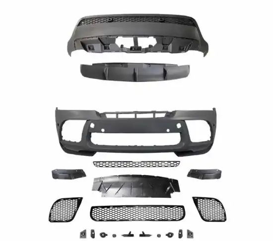 Upgrading X6 E71 with MP Style Bodykit and M Sport Front Bumper Rear Diffuser Kit: Replacement Parts Guide