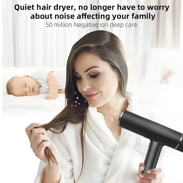 <p>Introducing the High-Speed DC Motor Hair Dryer with Negative Ions, a revolutionary tool designed for professionals and enthus