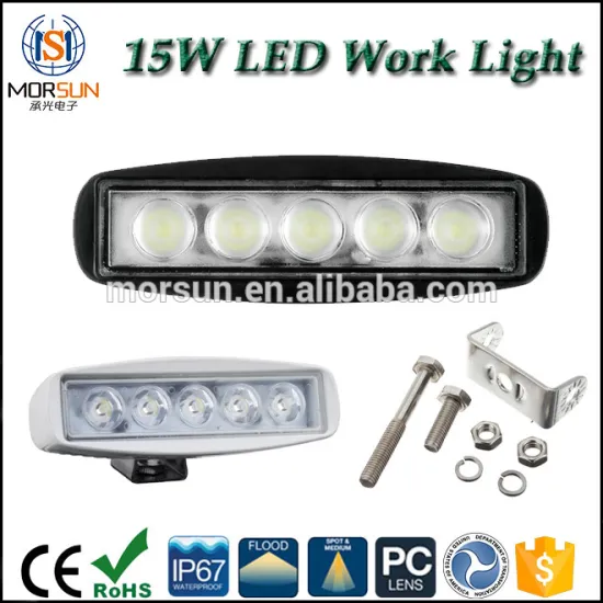 single row 15W led light bar