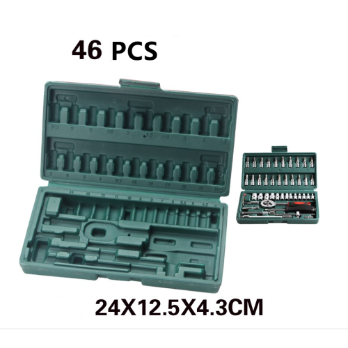 Socket Set com chave de catraca