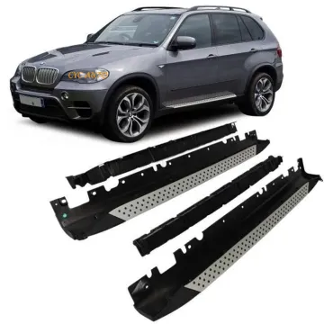 Factory Direct E70 Side Beam Car Parts - BMW X5 E70 Side Skirts
