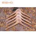 EISHO Natural Wood Clothes Hangers In Bulk