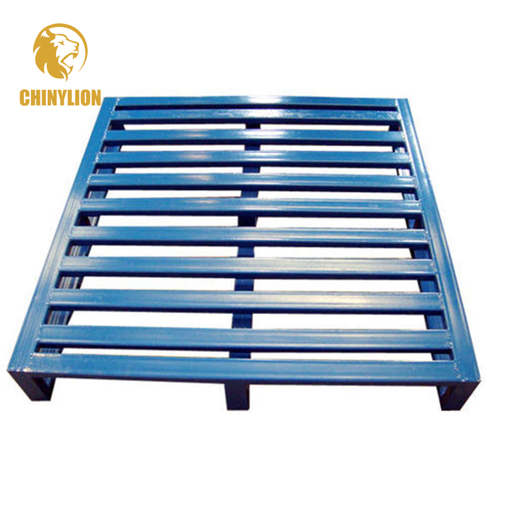 Hot Sale Heavy Duty 4 Way Double Faced Metal Steel Pallet For Pallet Rack4