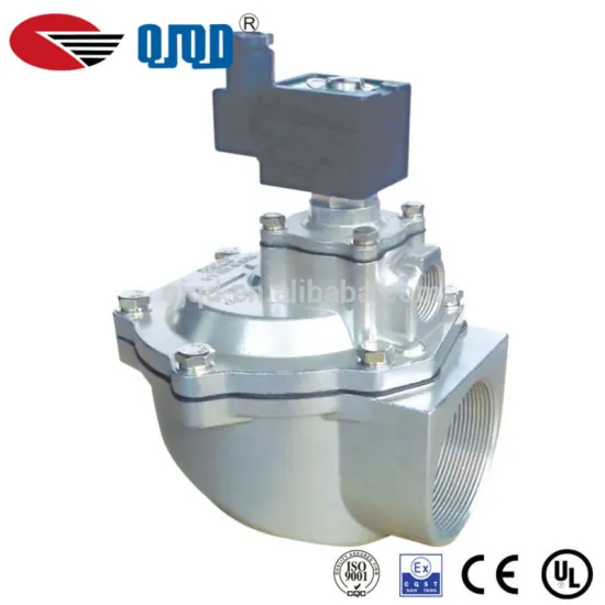 Durable Right Angle Pulse Solenoid Valve With Aluminium Alloy Body