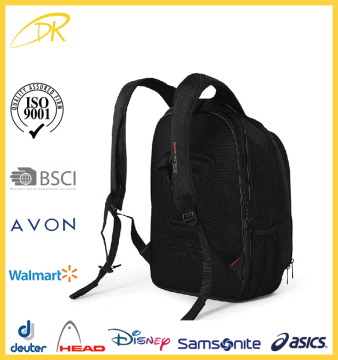 Factory Top Selling polyester black Laptop Backpack