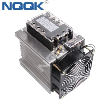 100A 32V DC إلى 480V AC ترحيل الحالة الصلبة SSR ثلاث مراحل