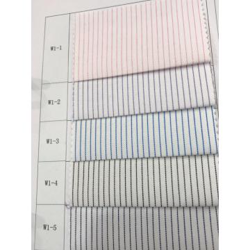 80s/2C CVC Stripe Ready Goods Fabric