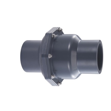 Factory Wholesale Custom Size PVC Check Valve for Sewage Non-Return Applications