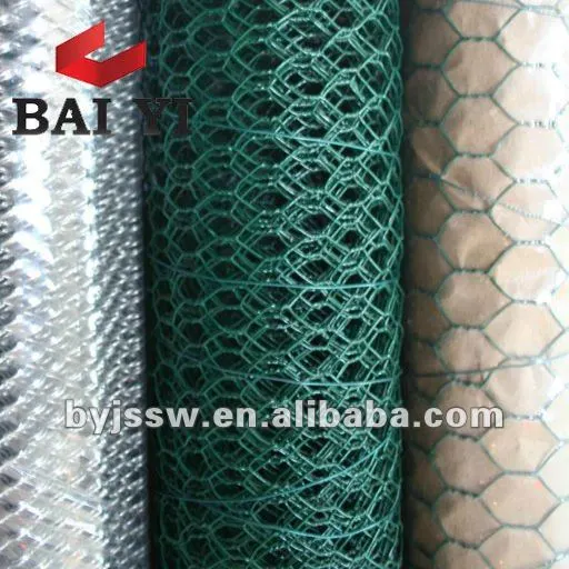 PVC Coated Hexagonal Wire Mesh Fence