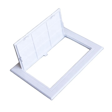 RAL9010 Beaded/Picture Frame Fireproof Metal Ceilings with Plastic Access Panel and Budget Lock - Fengze Powder Coating