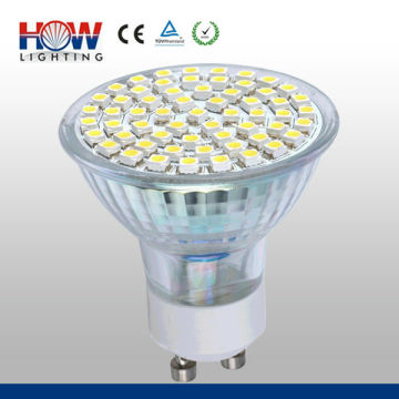 2013 ningbo New Product 3.5W LED GU10 COB Lamp with 3528SMD