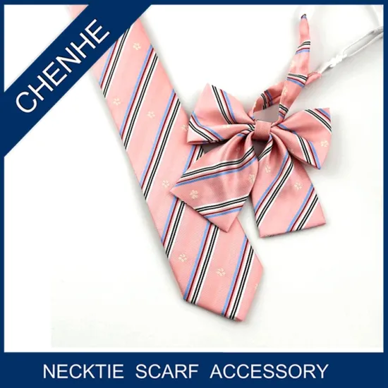 MOQ 100PCS custom made necktie for girls in school