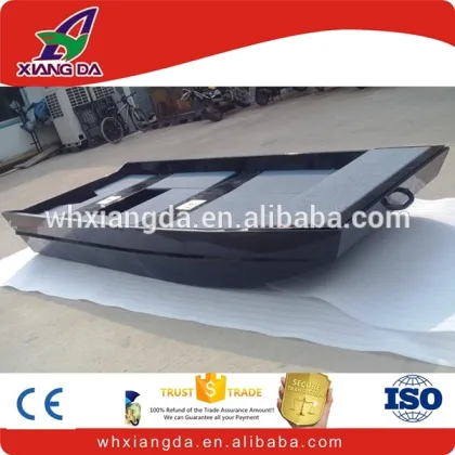 Flat bottom aluminum jon boat