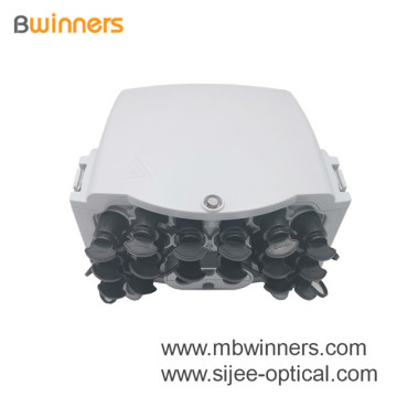 NAP box with Huawei Mini SC IP rated connectors. 16port output Optic Distribution Box FTTH Terminal Box "Factory Price 16 Core Fiber Optic Ftta Nap Box/ Terminal Box With Mini Sc Adapter,