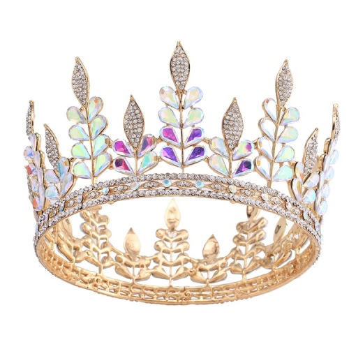 Colourful Leaves Round Crown Untuk Ratu Kecantikan