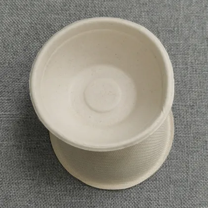 Biodegradable sugarcane 2oz cup bagasse sauce cup