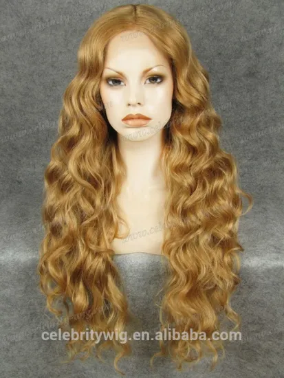Fashion Platinum Blonde synthetic for women synthetic hair lace wig