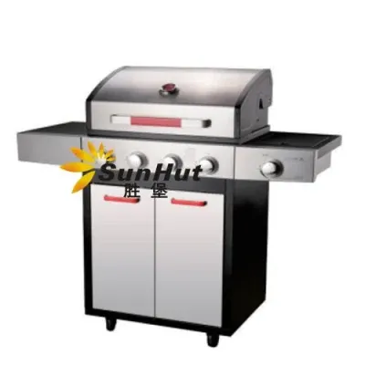 2022 Hot Selling Four Burner with Side Grill Outdoor Gas Barbeuce Grill
