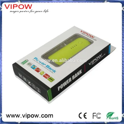 VIPOW brand external battery portable mobile power banks
