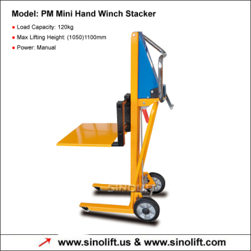 Sinolift-PM Mini Hand Winch Stacker