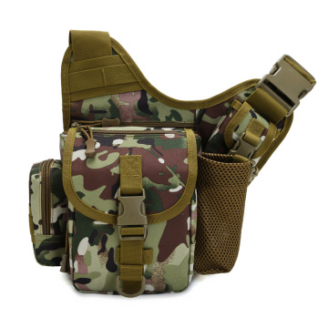 Adjustable Fishing Bag with Molle System, 600D Oxford Material, Ideal for Camping and Hiking