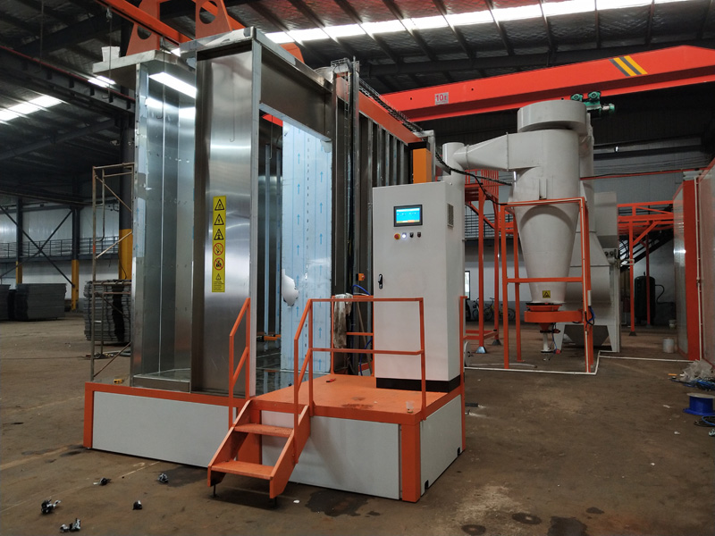 Stainless Steel Powder Coating Booth