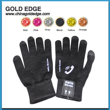 2014 Cheapest Consumer Headset Gloves with Bluetooth