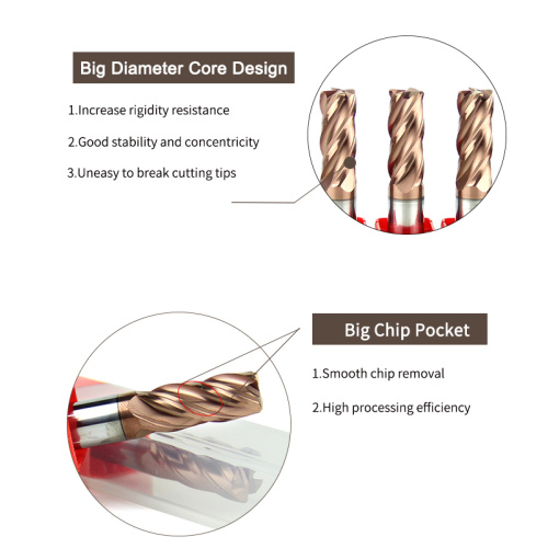 Round Bull Nose End Mill