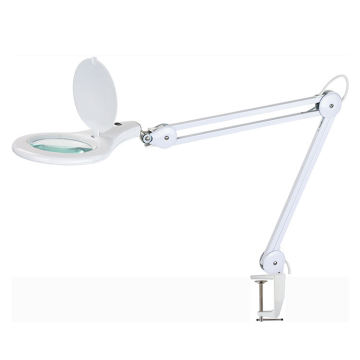 Hands-Free Magnifying Glass with Light and Clamp for Professionals