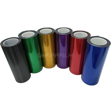 Rollo de envoltura de fibra de carbono para autos