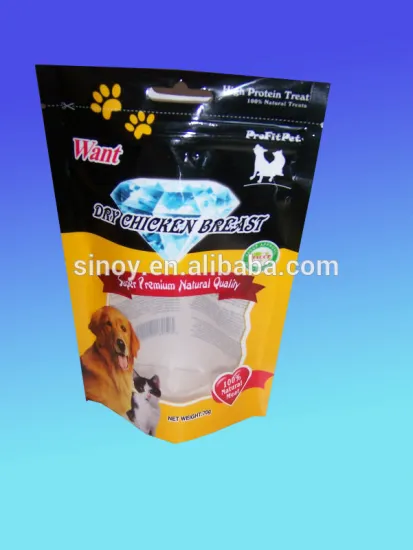 customized stand-up bags for doggy food