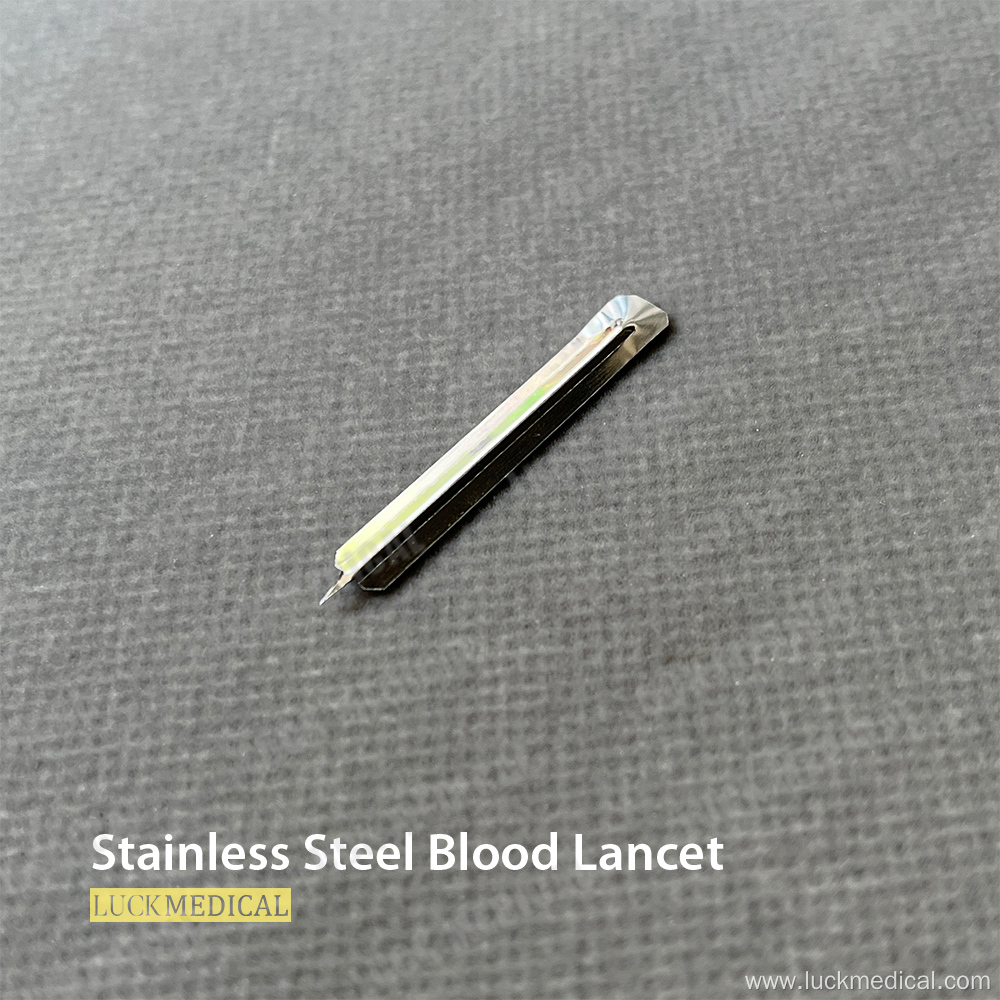 Stainless Steel Blood Lancet Diabetes And Endocrinology